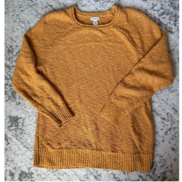 L.L.Bean Sweaters - L.L. Bean Women's Midweight Cotton Slub Rollneck Sweater M